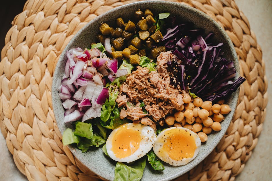 Foto de Ensalada de Lechuga, Garbanzos y Remolacha