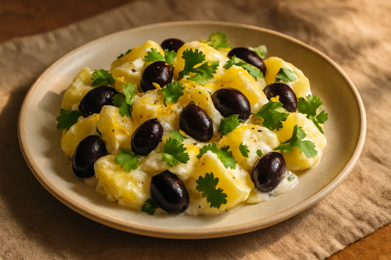 Foto de Ensalada de patata con yogur griego