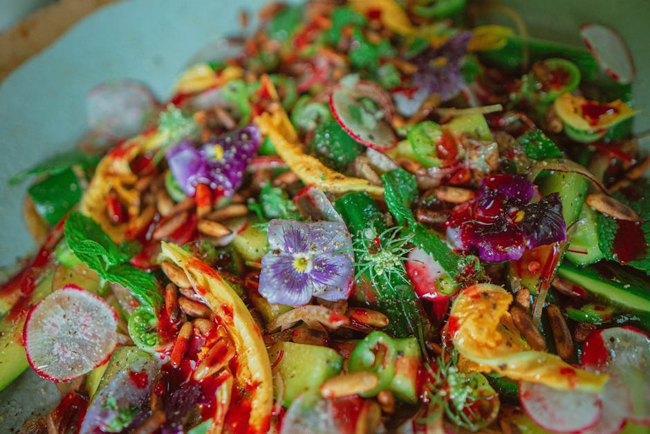 Foto de Ensalada de pera y rabanitos