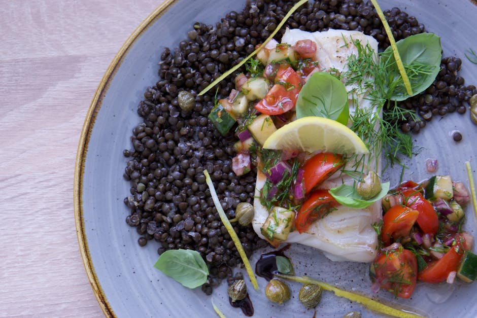 Foto de Ensalada de pochas y bacalao