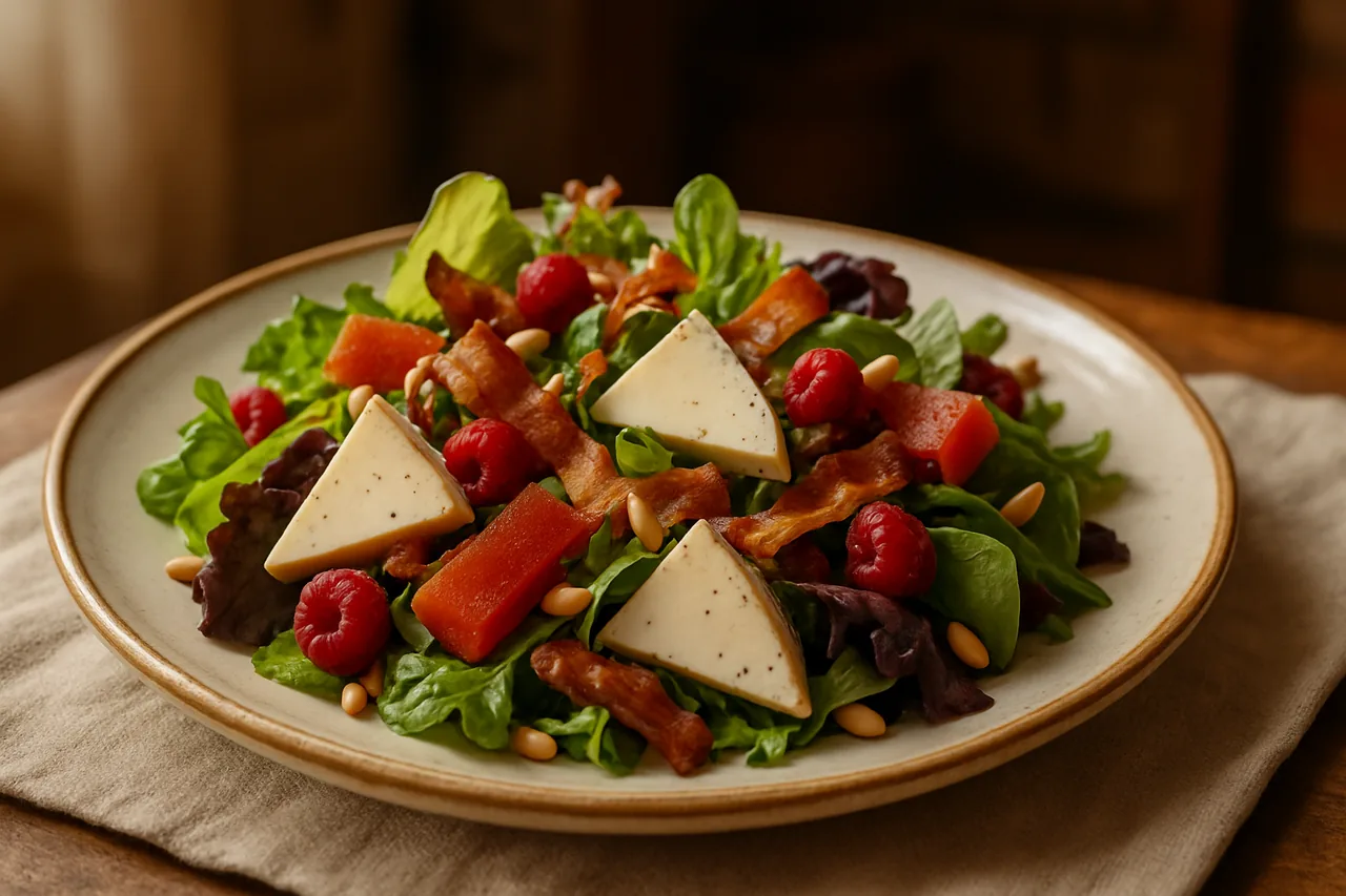 Foto de Ensalada de Queso y Membrillo