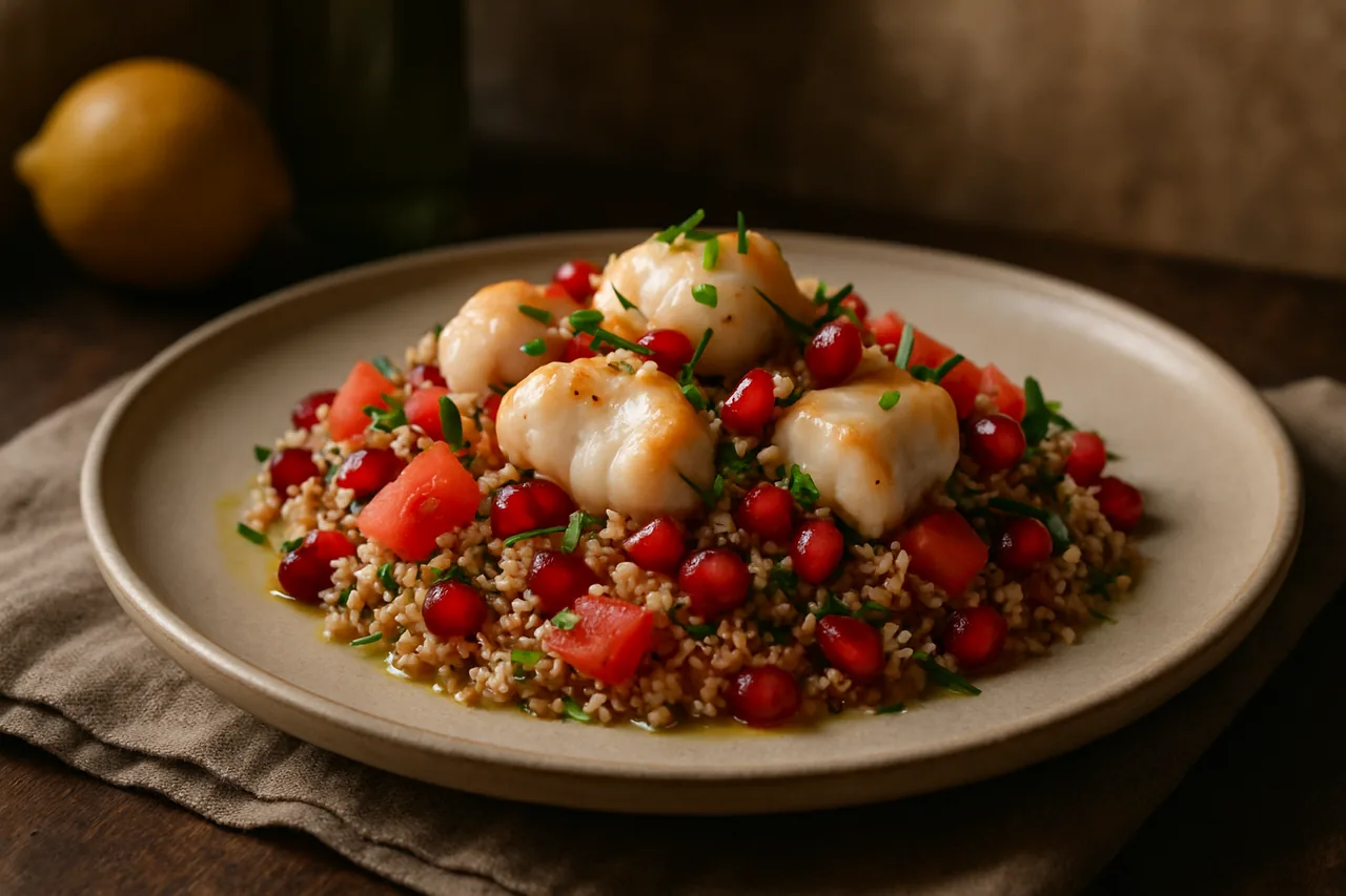 Foto de Ensalada de Quinoa con Rape