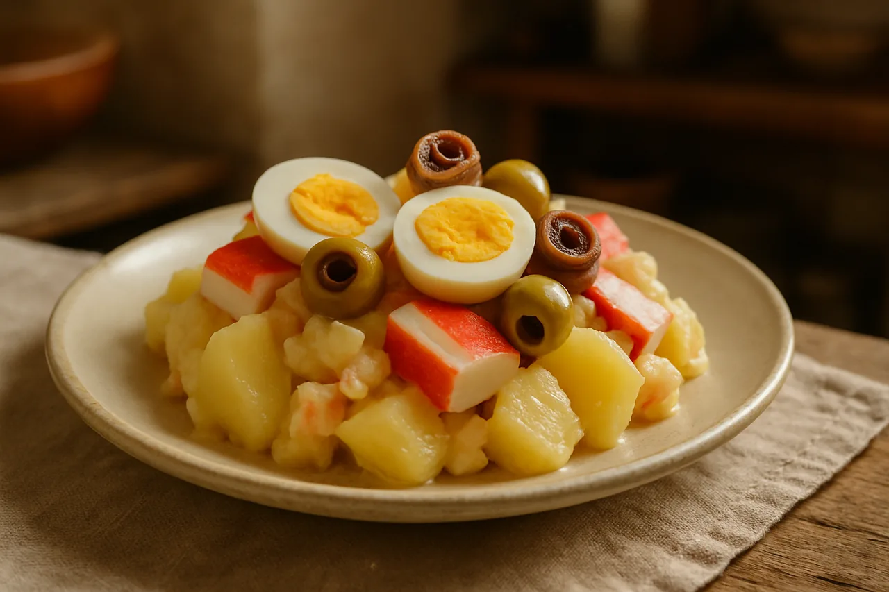 Ensaladilla Canaria — receta canaria