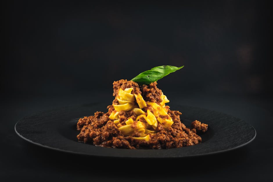 Espaguetis a la boloñesa — receta canaria