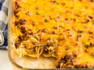 Foto de Espaguetis con queso y pimienta negra