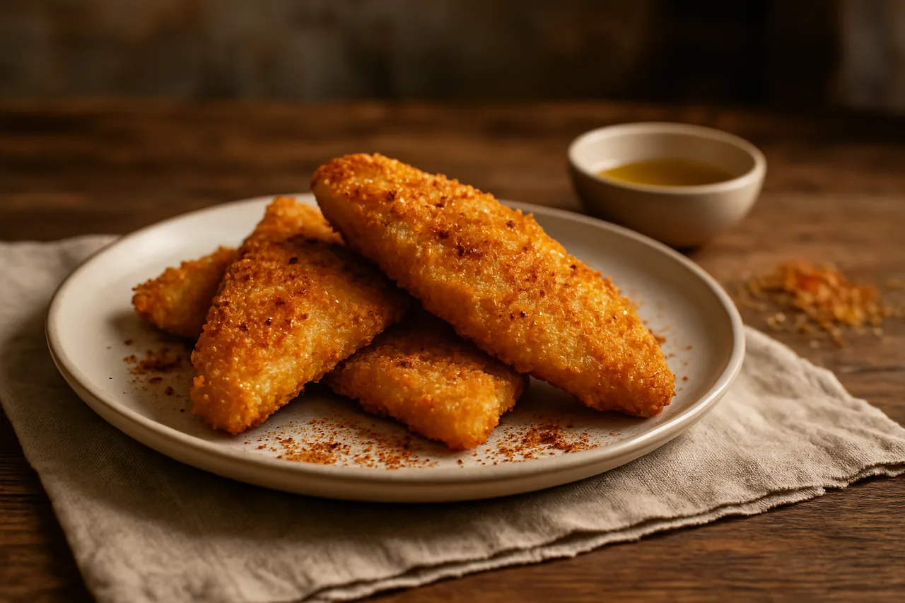 Foto de Filetes de Pescado Empanizados
