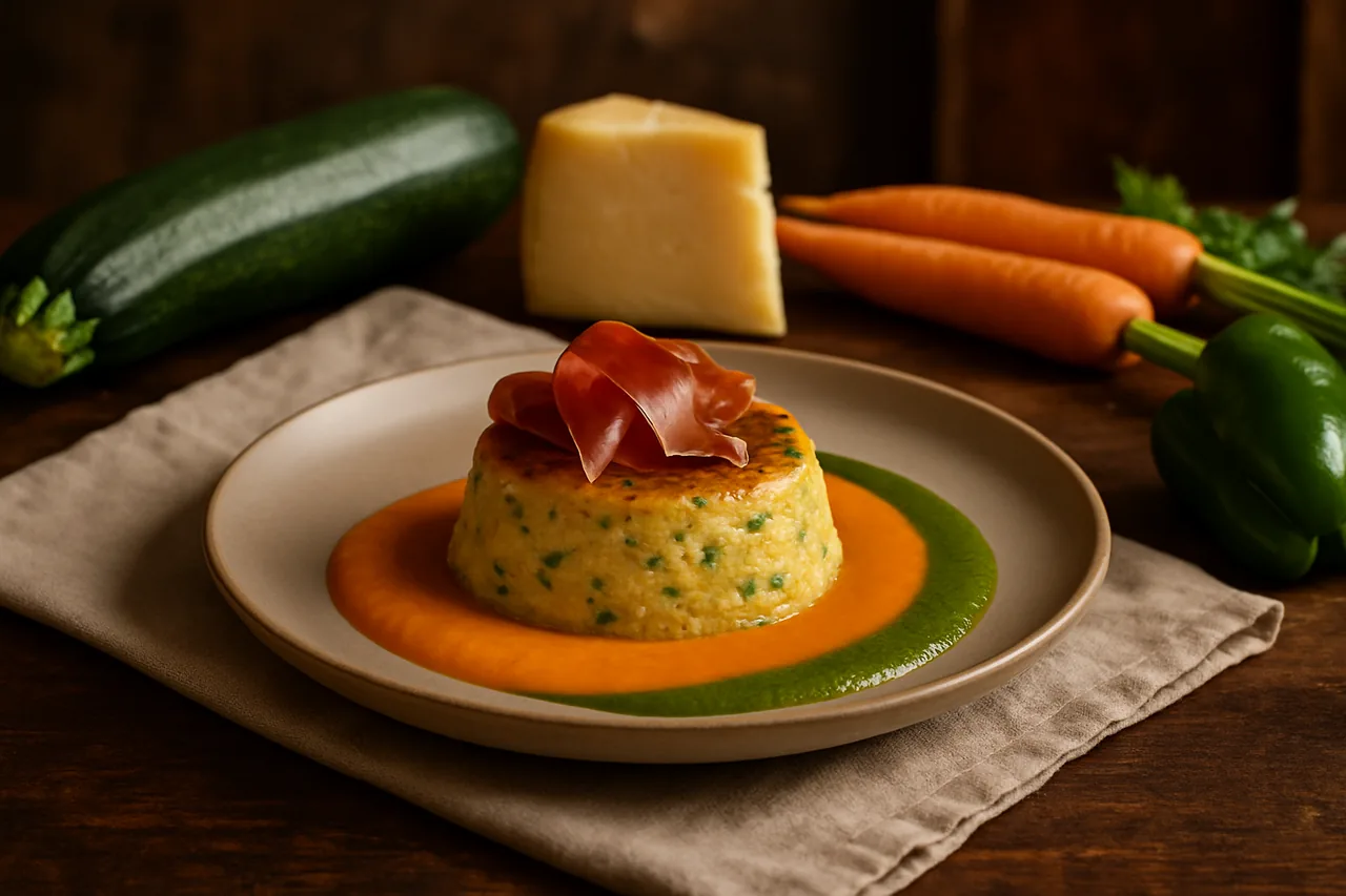 Foto de Flan de calabacín y queso