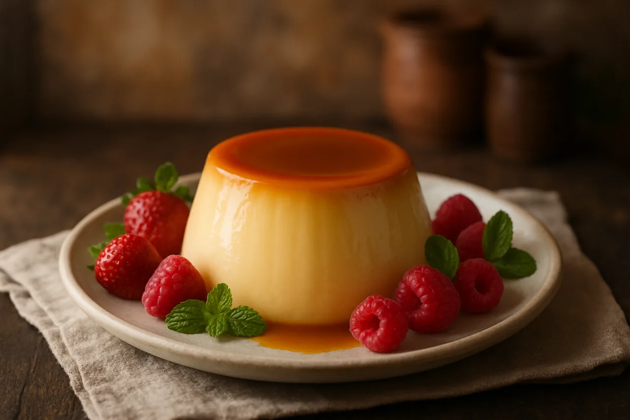Foto de Flan de Leche Condensada