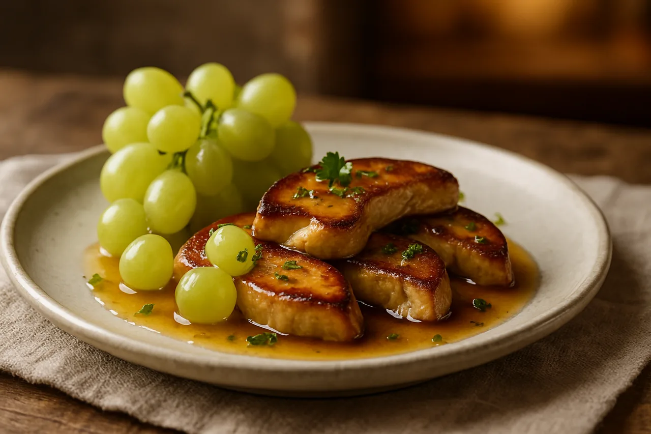 Foto de Foie con Uvas