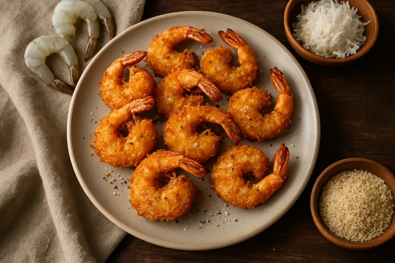 Foto de Gambas Empanizadas con Coco