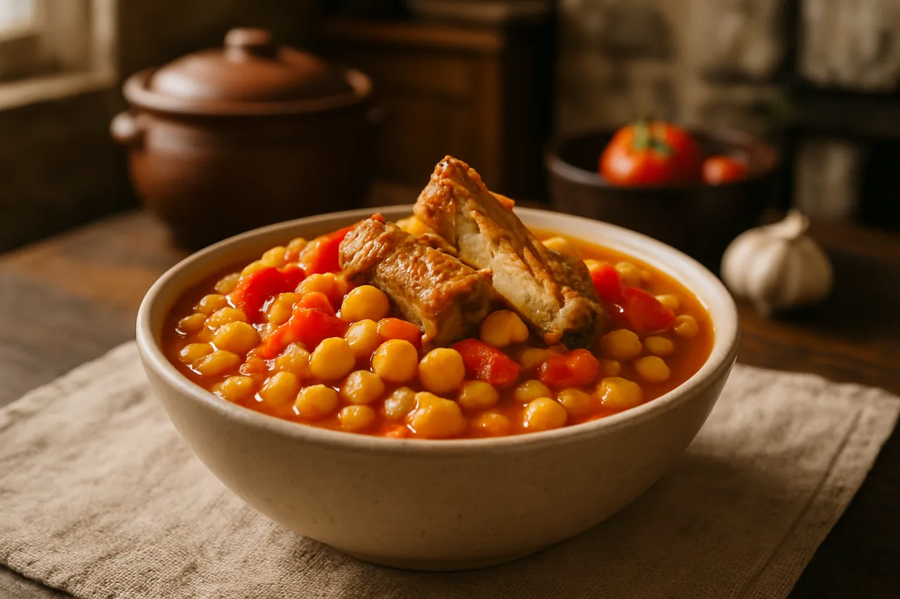 Garbanzada — receta canaria