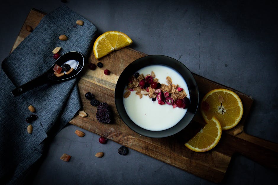 Foto de Gelatina de yogur con frutas