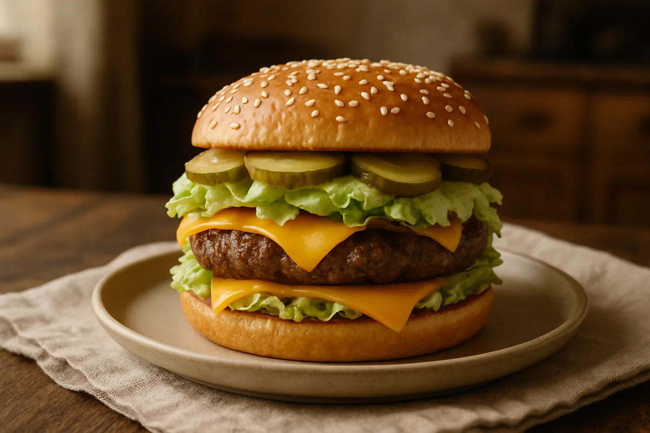 Foto de Hamburguesa Big Mac casera