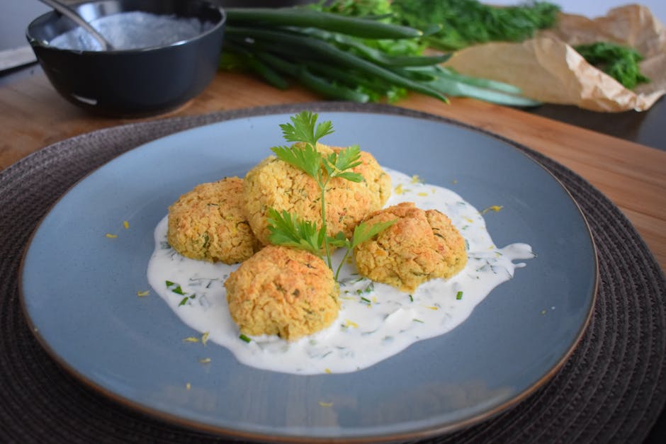Foto de Hamburguesas de Garbanzos y Polenta