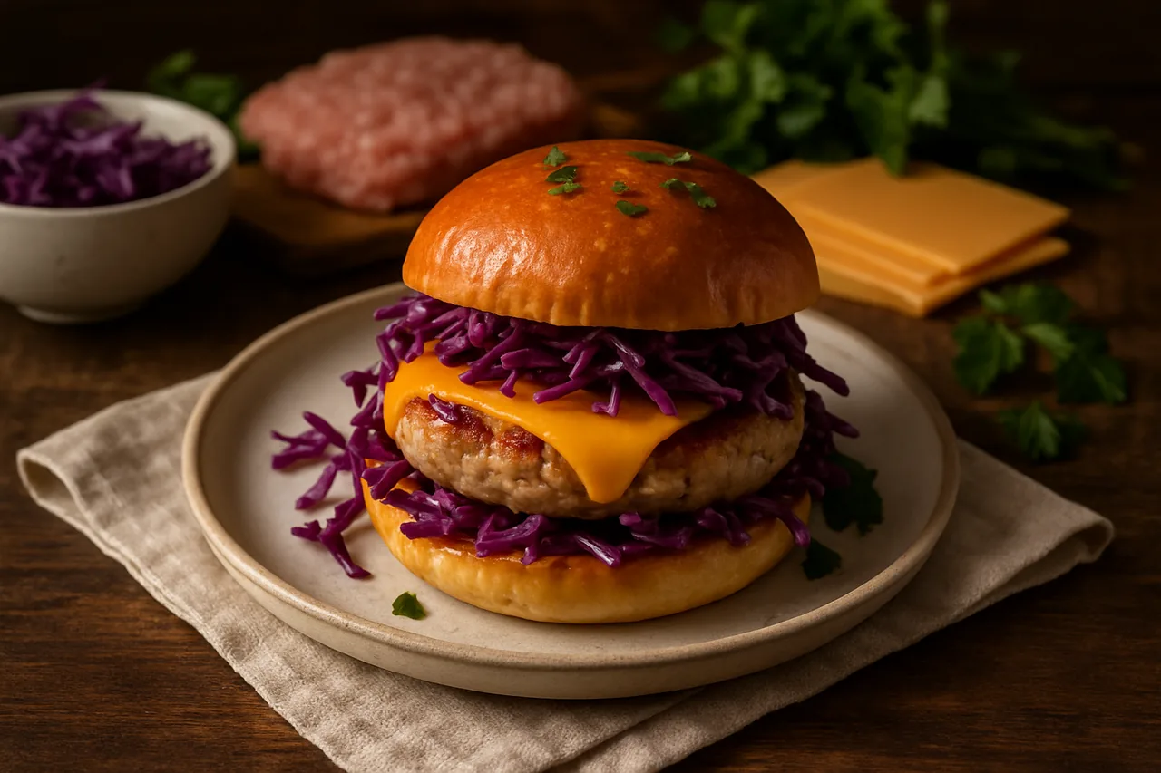 Foto de Hamburguesas de Pavo con Sorpresa