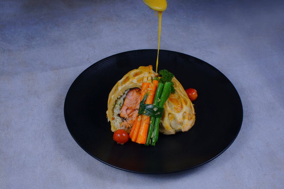 Foto de Hojaldres de Marisco con Salsa Holandesa