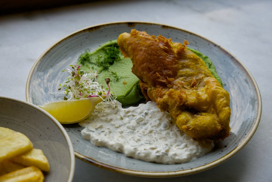 Foto de Kokotxas en Tempura con Salsa Verde