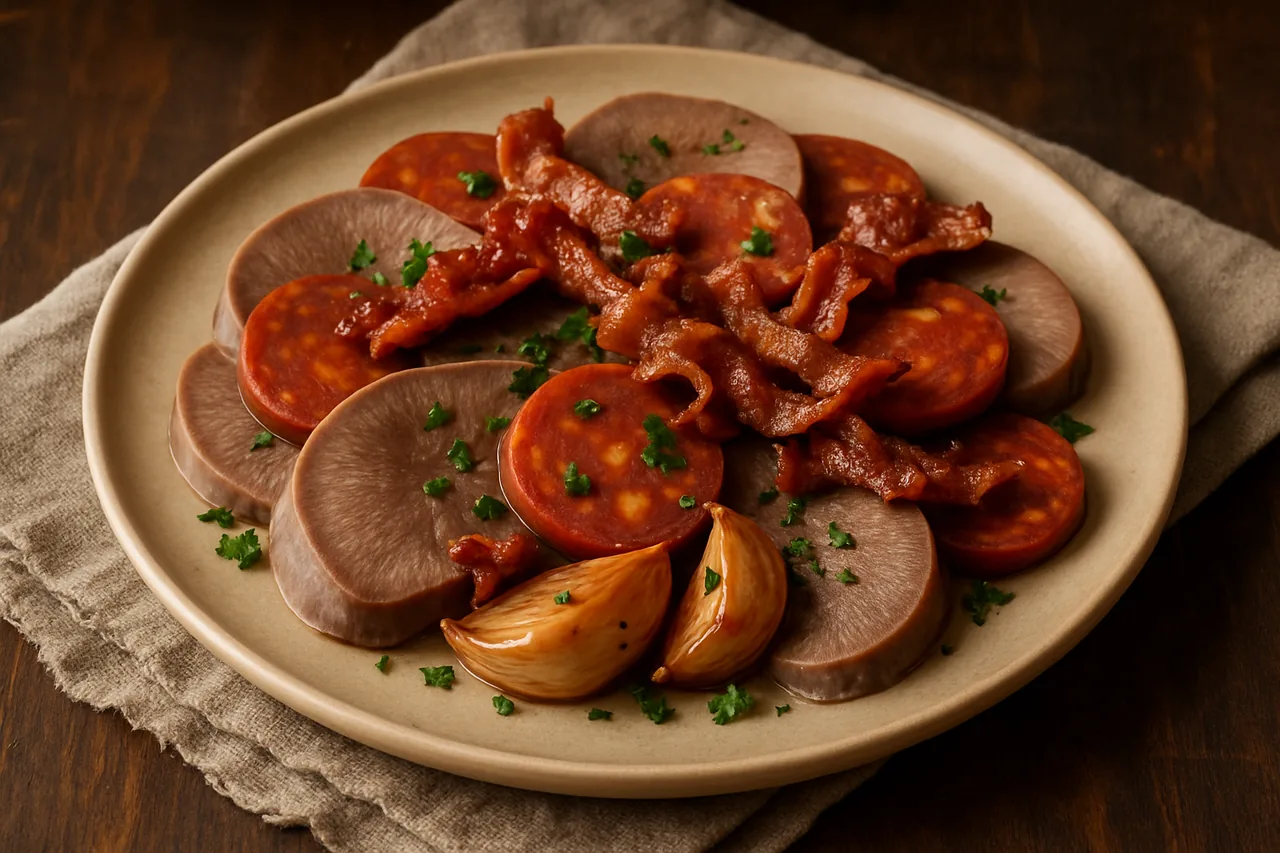 Lengua — receta canaria