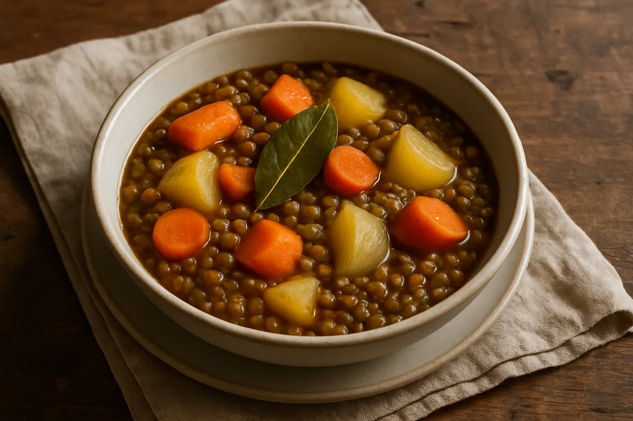 Foto de Lentejas con verduras