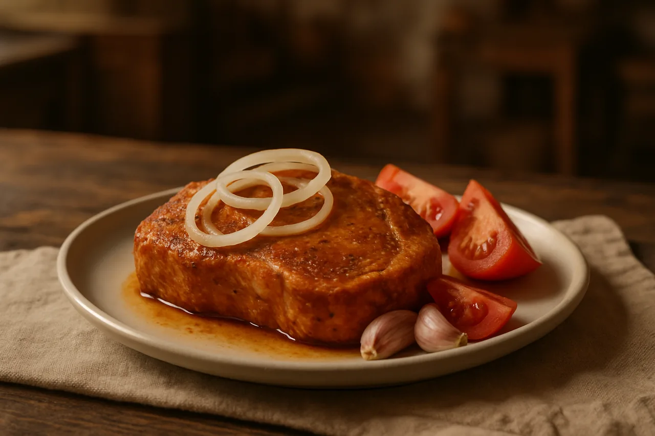 Lomo de cerdo adobado — receta canaria