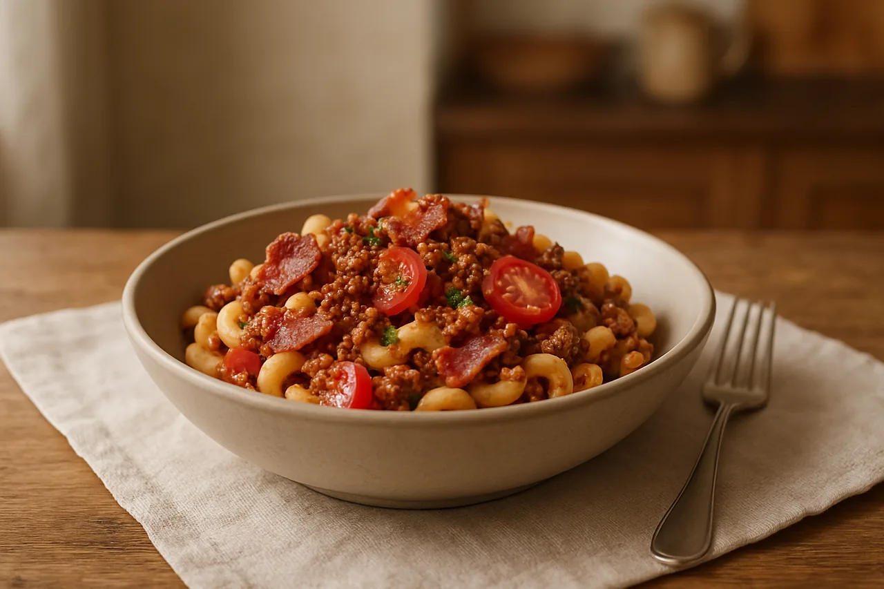Foto de Macarrones a la boloñesa