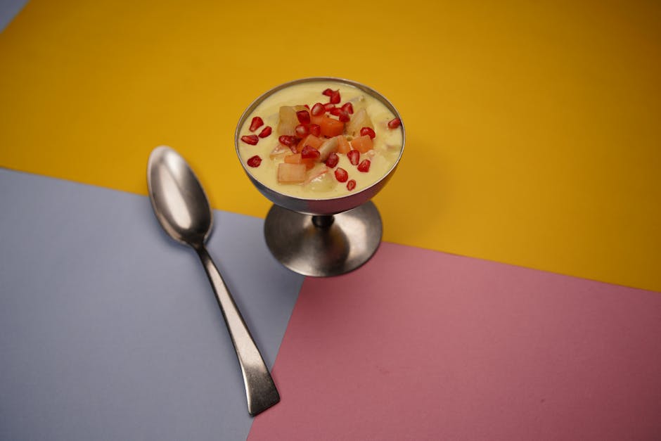 Foto de Macedonia de Hibisco con Helado