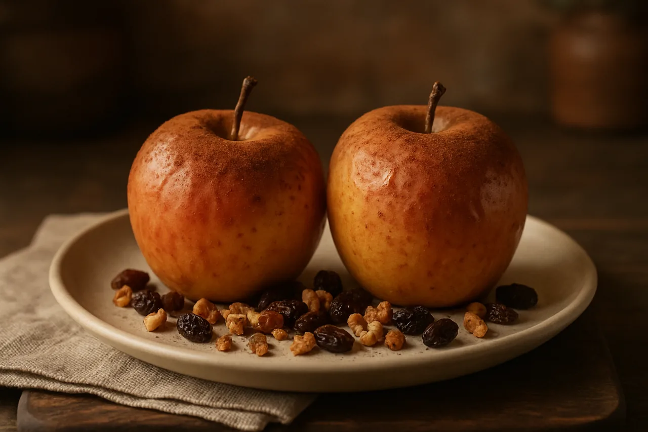 Foto de Manzanas Asadas