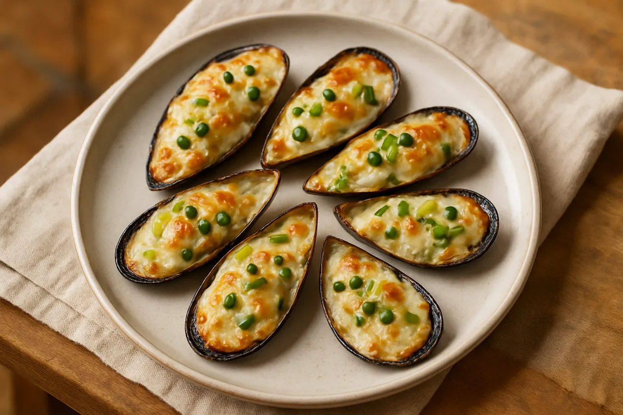 Foto de Mejillones Gratinados