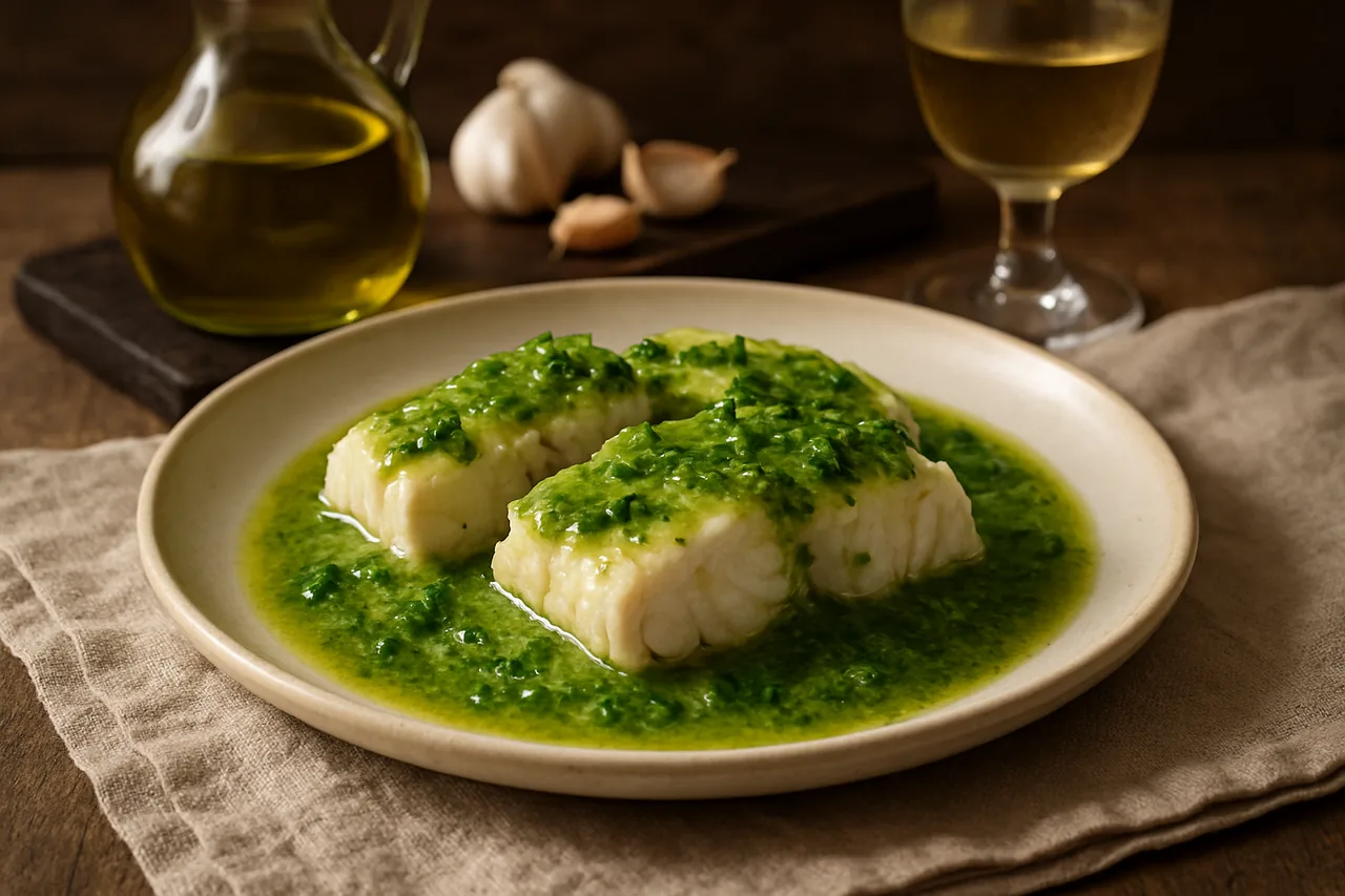 Foto de Merluza con Salsa Verde