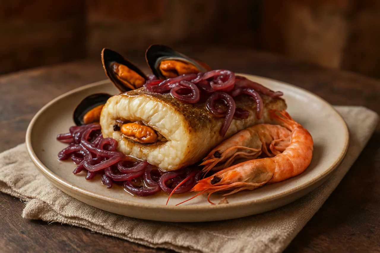Foto de Merluza Rellena de Marisco