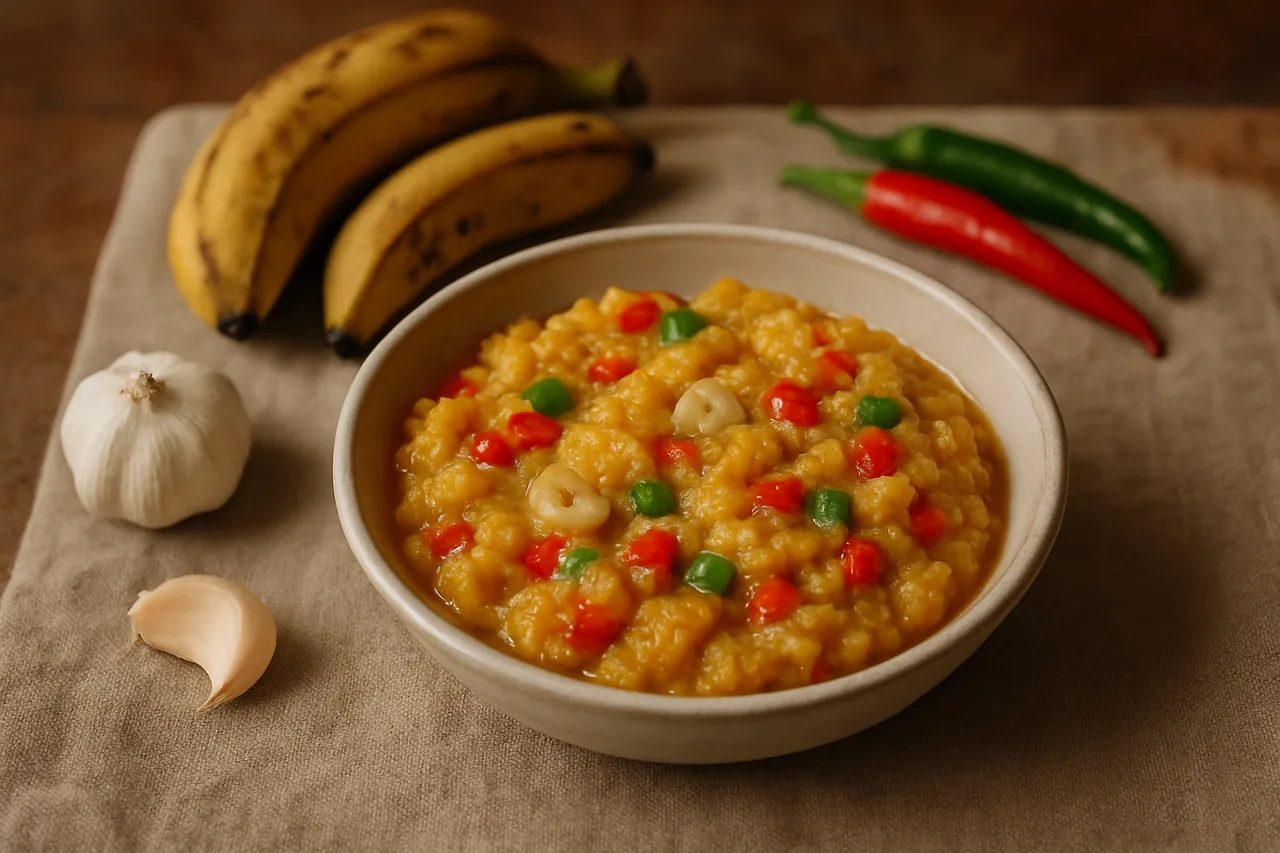 Mojo de Plátano — receta canaria