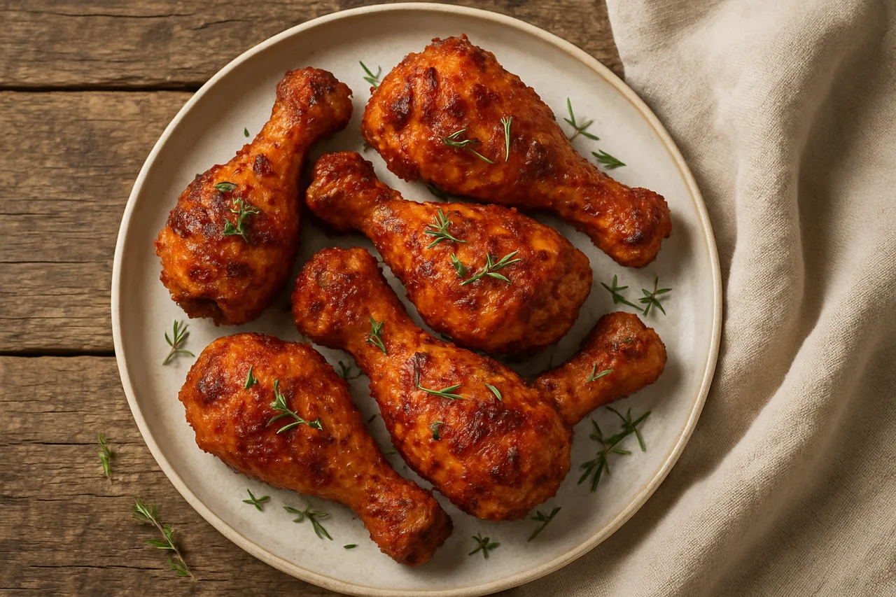 Foto de Palillos de Pollo con Salsa Picante