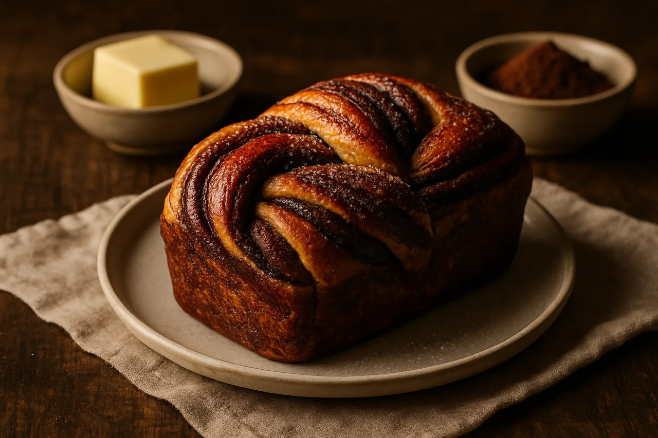 Foto de Pan de Mantequilla y Cacao