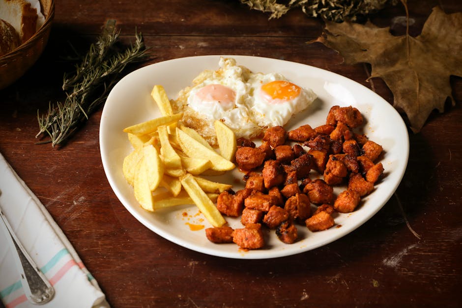 Papas con huevo — receta canaria