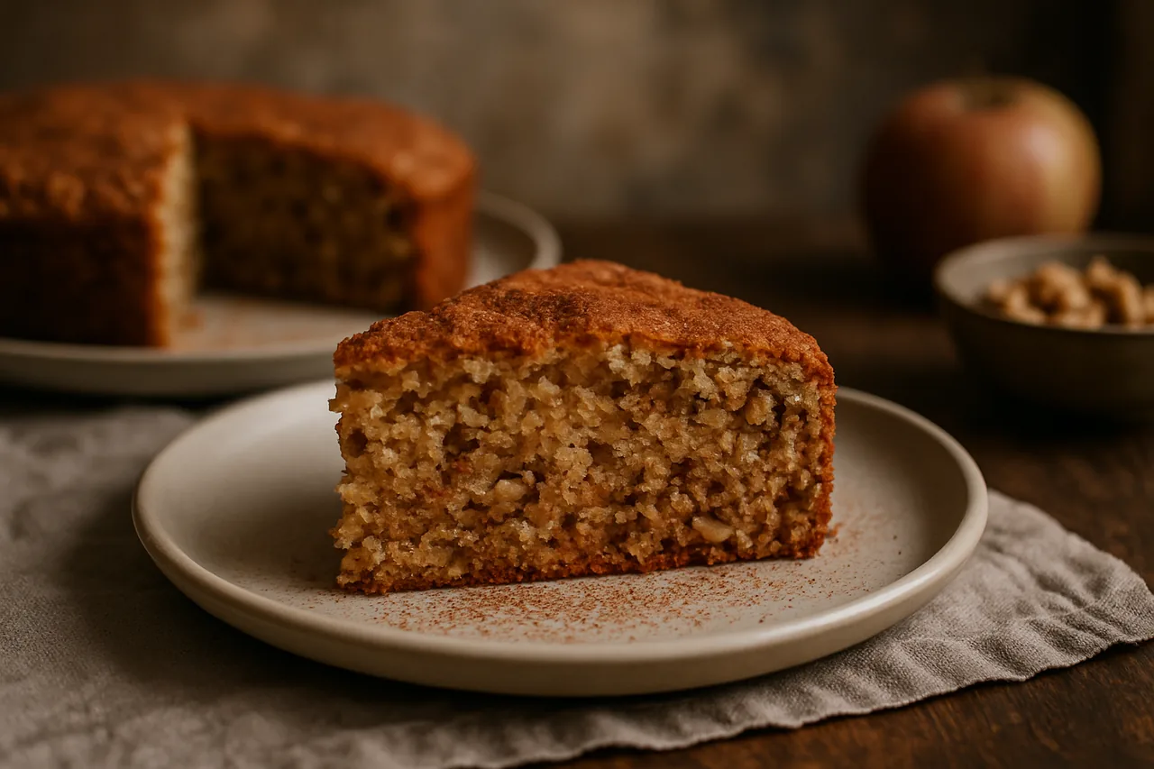 Foto de Pastel de Manzana y Nueces
