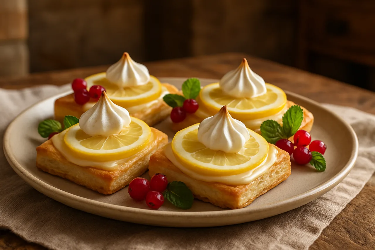 Foto de Pastelitos de Limón y Leche Condensada