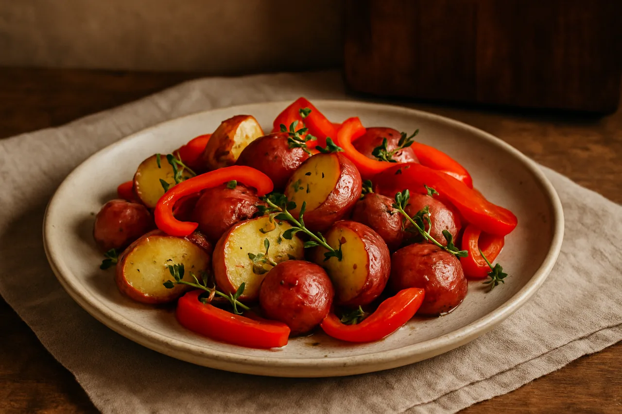 Foto de Patatas Rojas Asadas