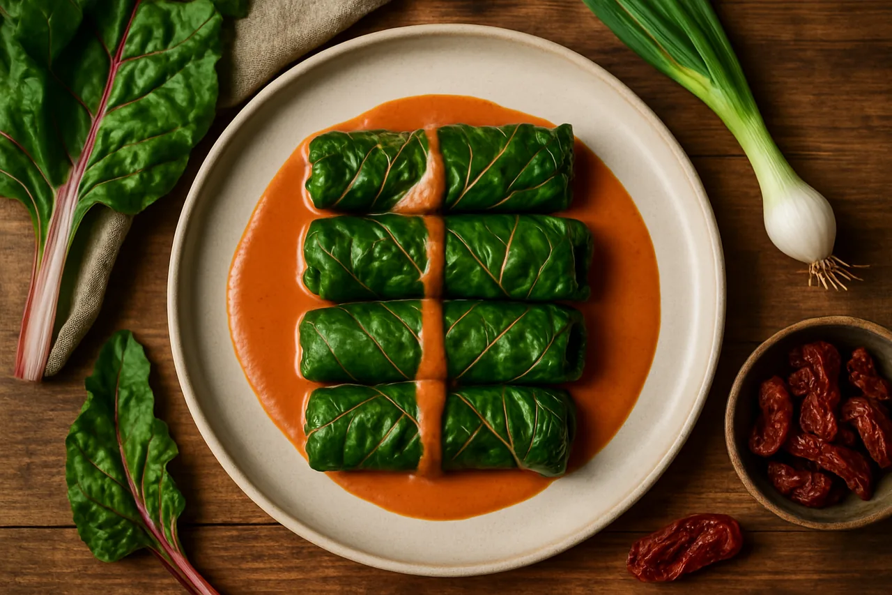 Foto de Pencas Rellenas con Salsa de Tomate Seco