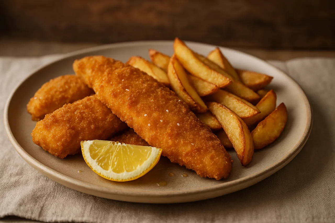 Foto de Pescado con Patatas Fritas