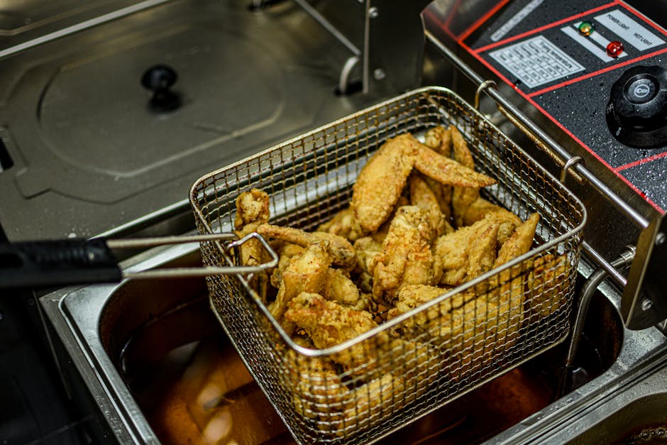 Foto de Pescado Frito en Freidora de Aire