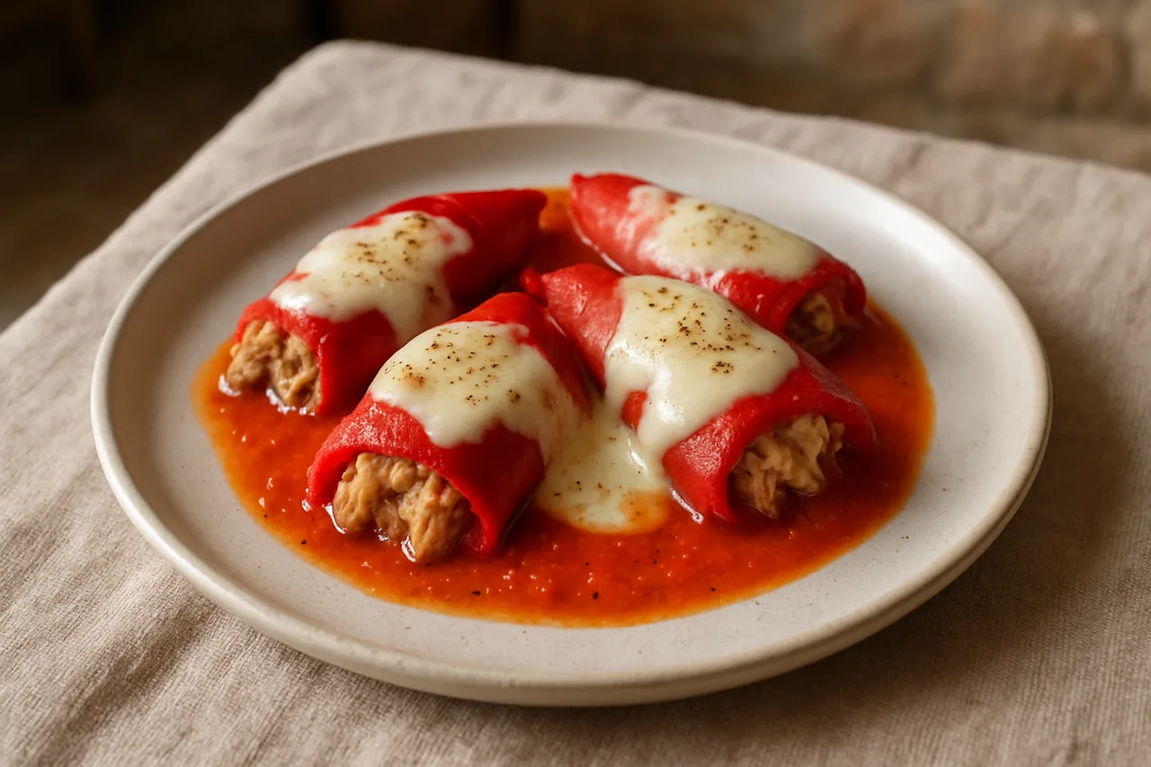 Foto de Pimientos de Piquillo Rellenos de Atún