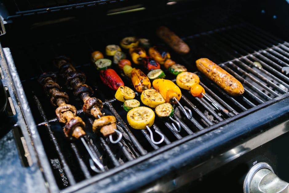 Foto de Pinchos de Vegetales Asados
