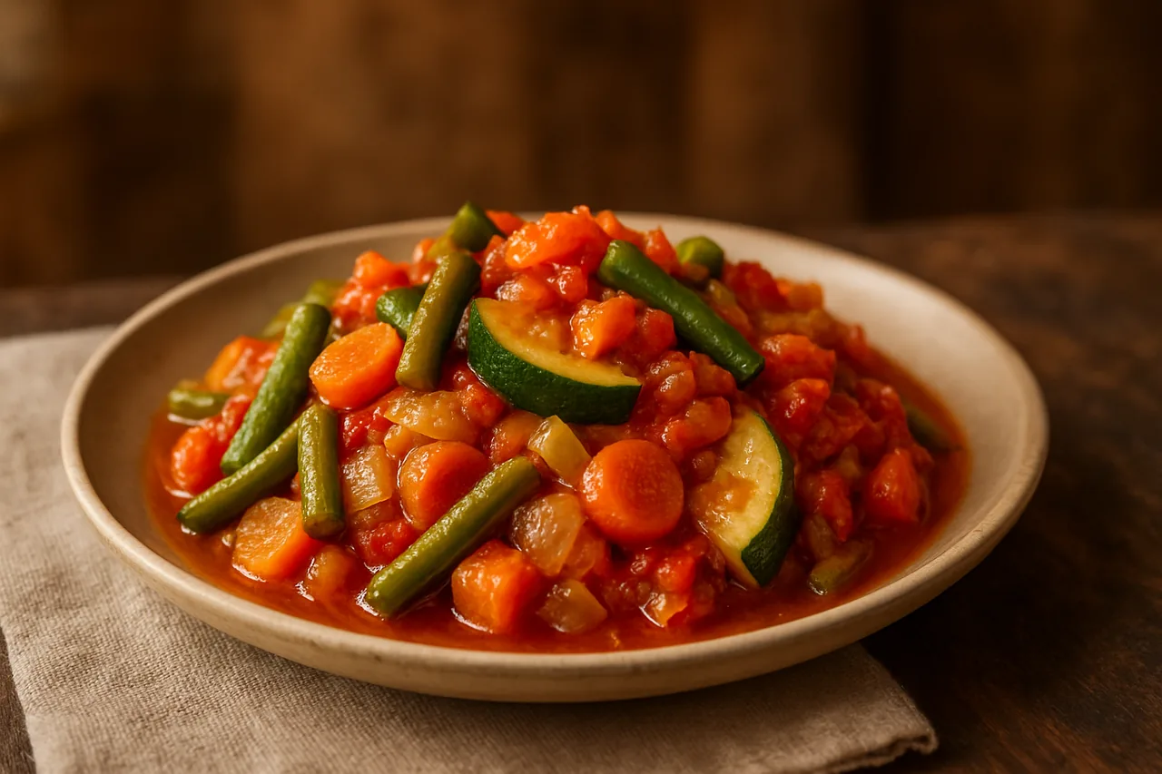 Pisto de verduras — receta canaria