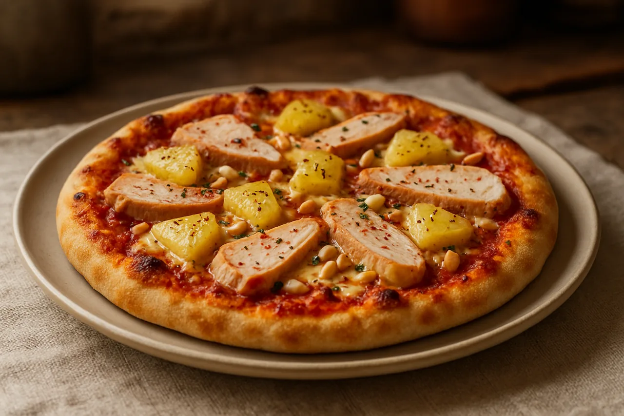 Foto de Pizza Picante de Pavo y Piña