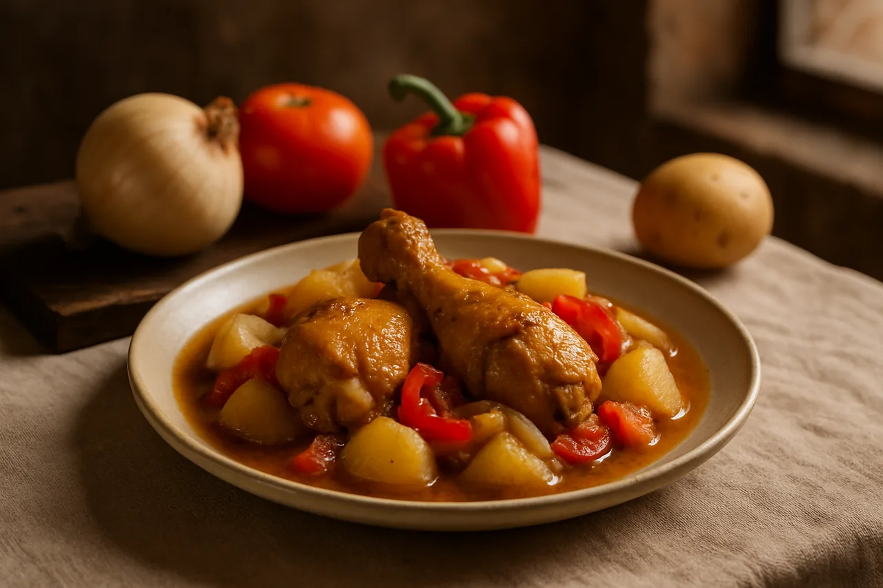 Pollo a la cerveza — receta canaria