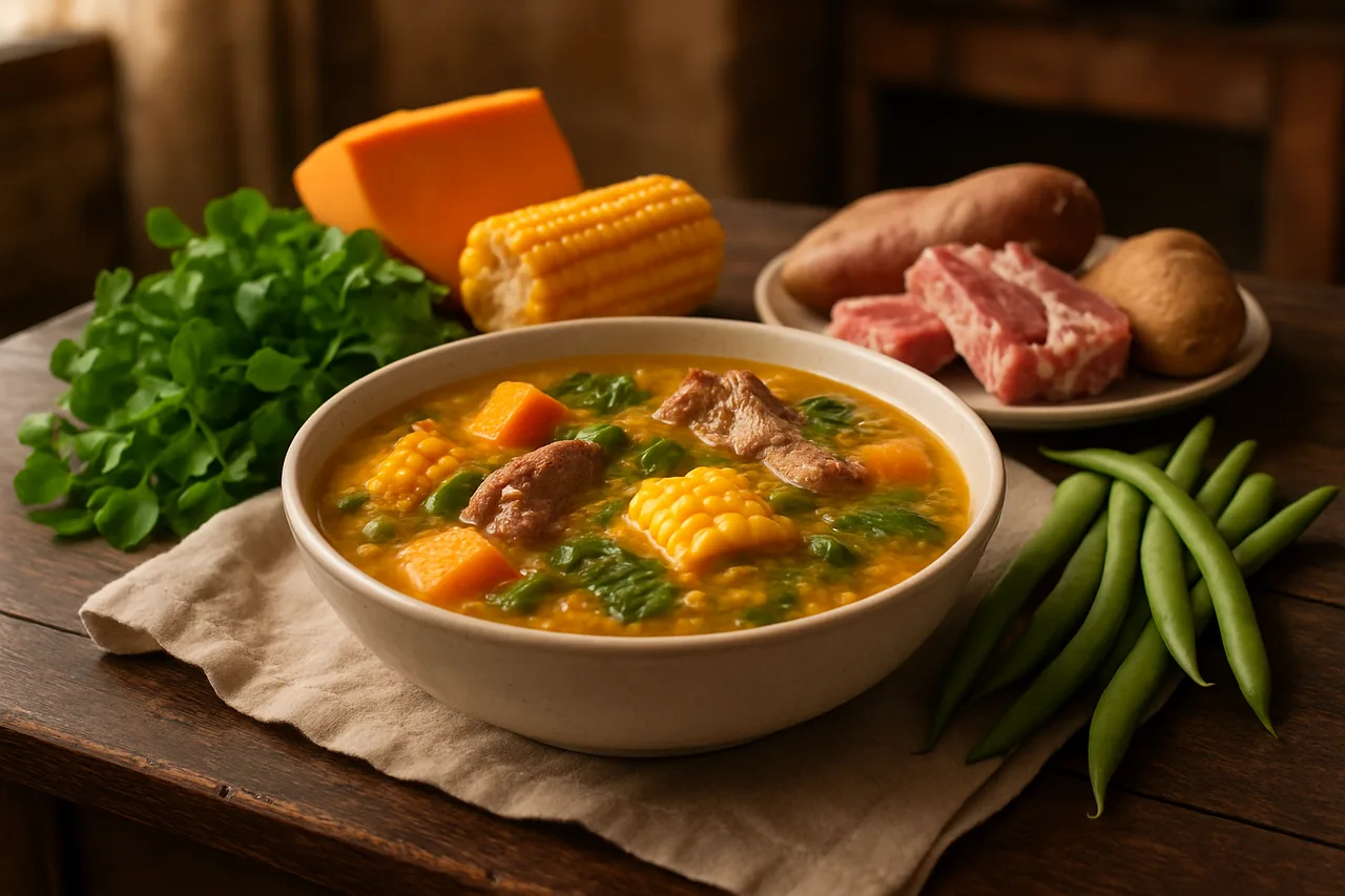Potaje de berros — receta canaria