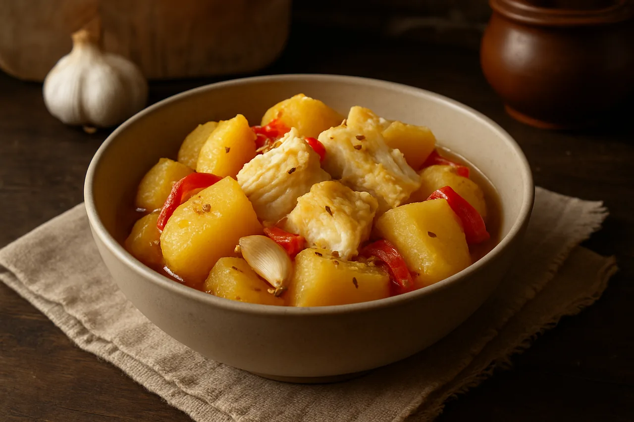 Foto de Pote de Patatas con Bacalao