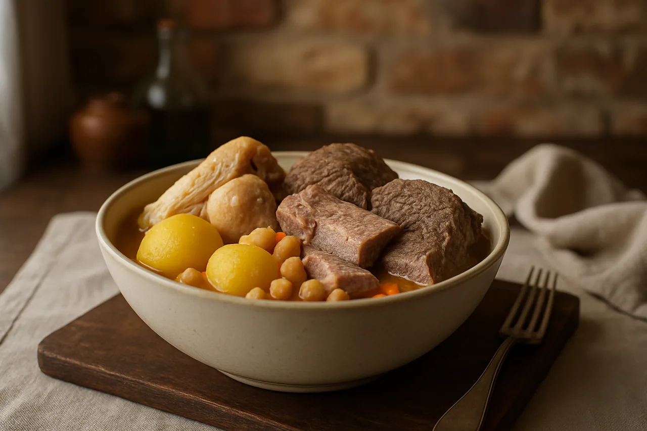 Puchero Canario — receta canaria