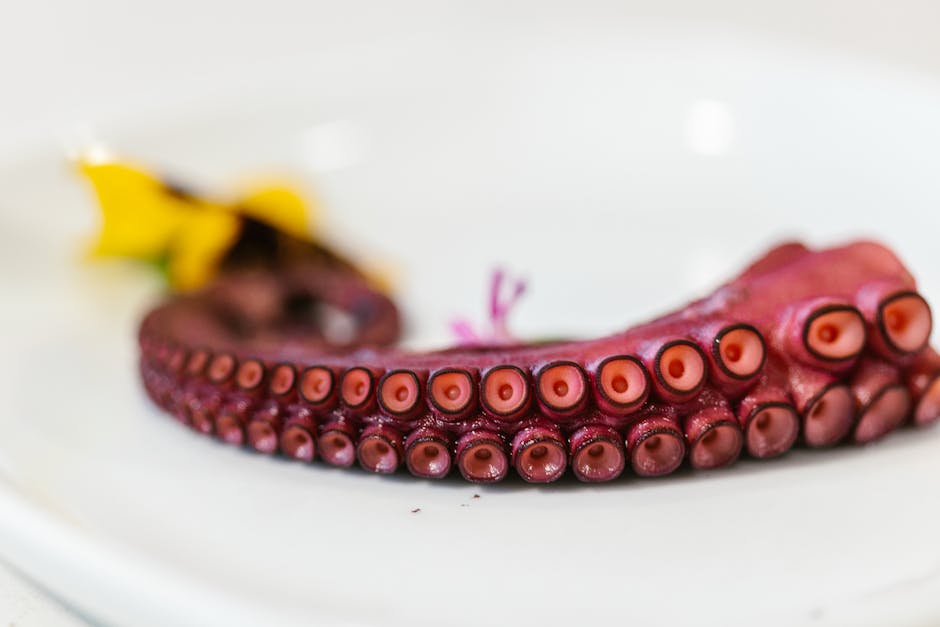 Foto de Pulpo con alioli de frutas
