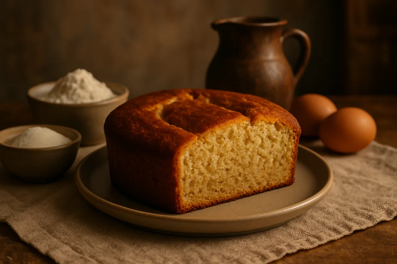 Queque de Plátano — receta canaria